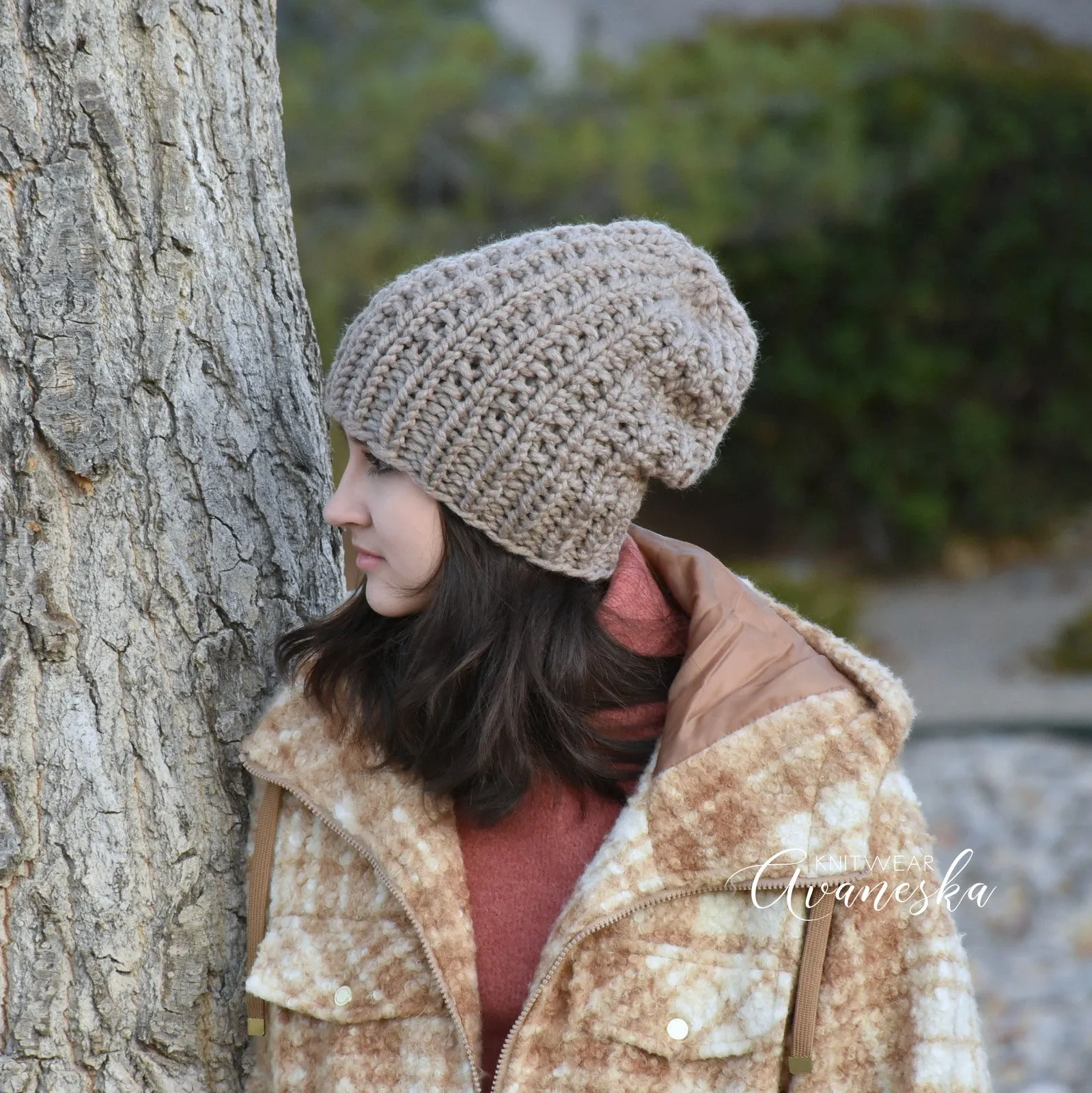 Chunky Extra Slouchy Hat | THE LUNA