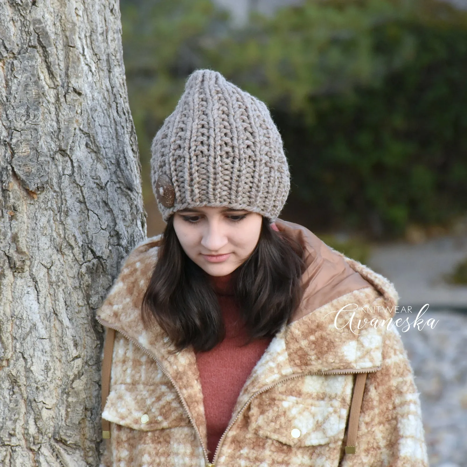 Chunky Extra Slouchy Hat | THE LUNA