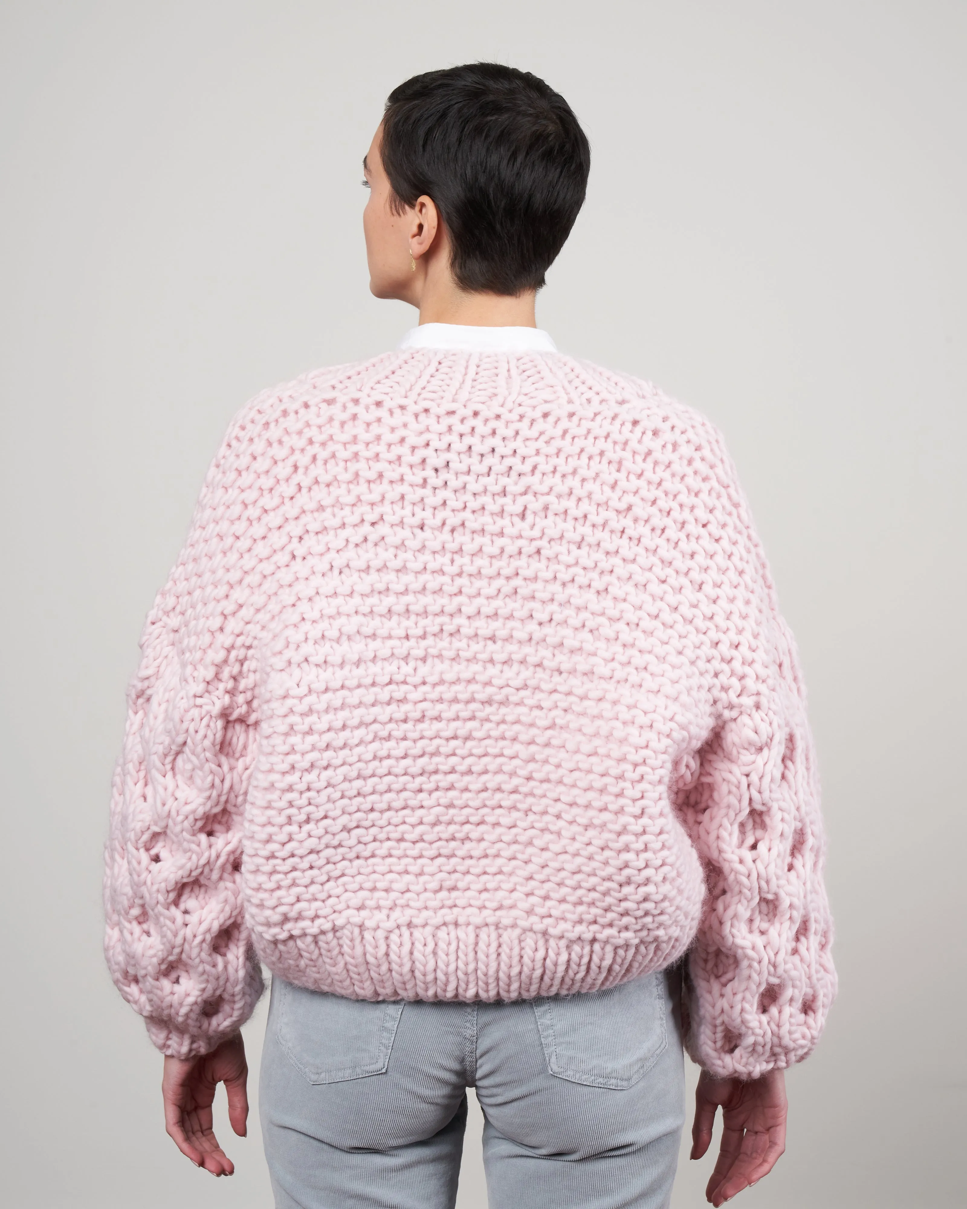 chunky honey bomber - pink
