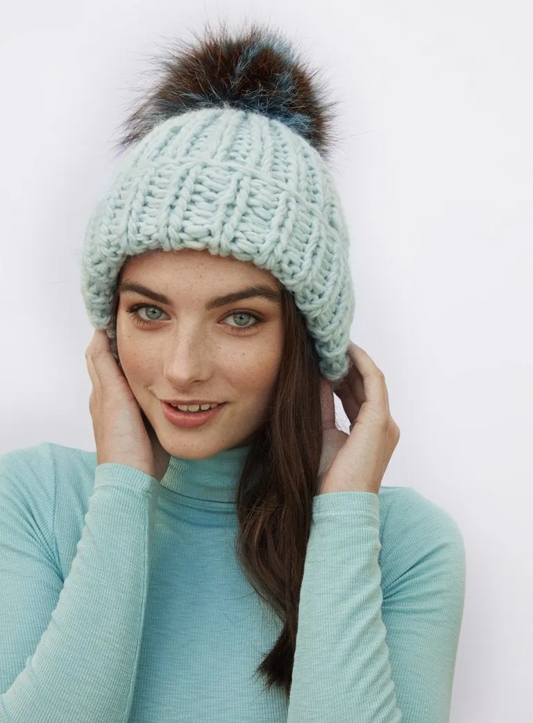 Chunky Knit Fur