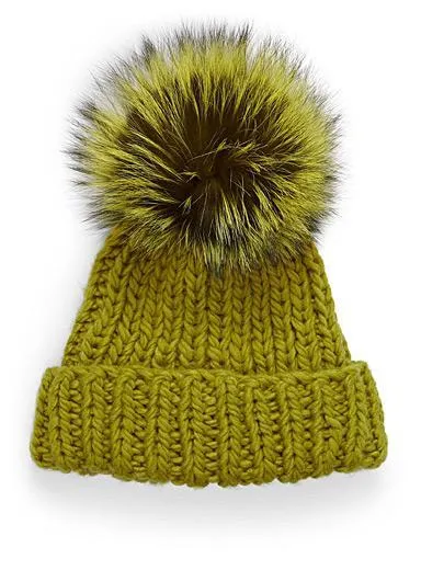 Chunky Knit Fur