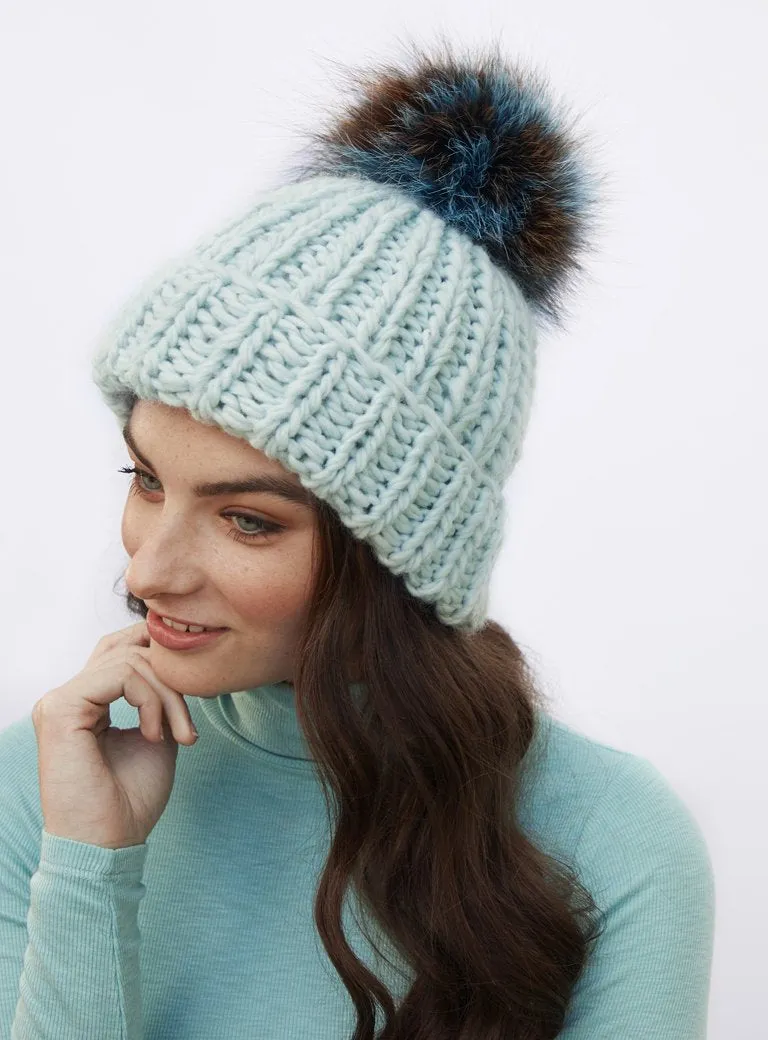 Chunky Knit Fur