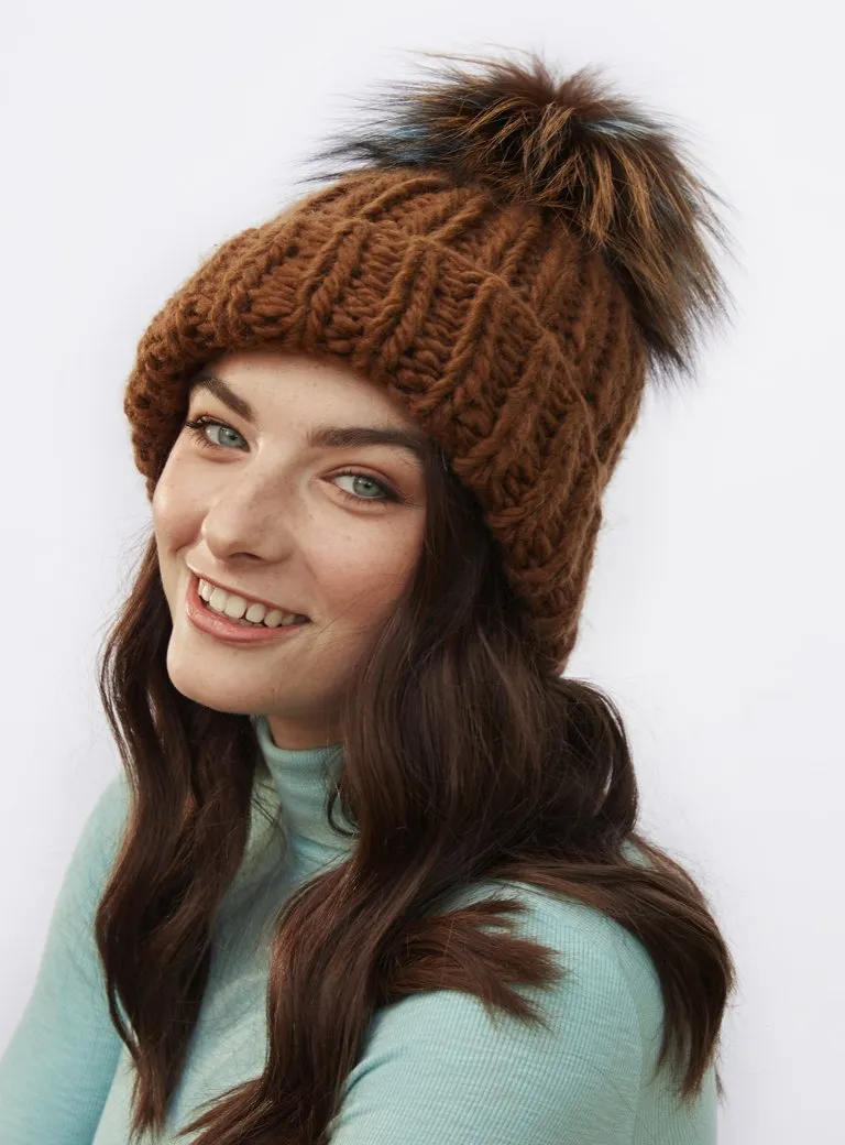 Chunky Knit Fur