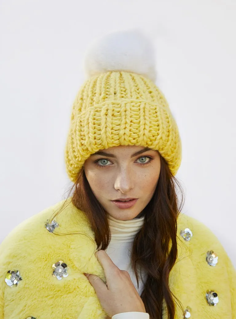 Chunky Knit Fur