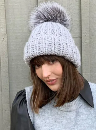Chunky Knit Fur
