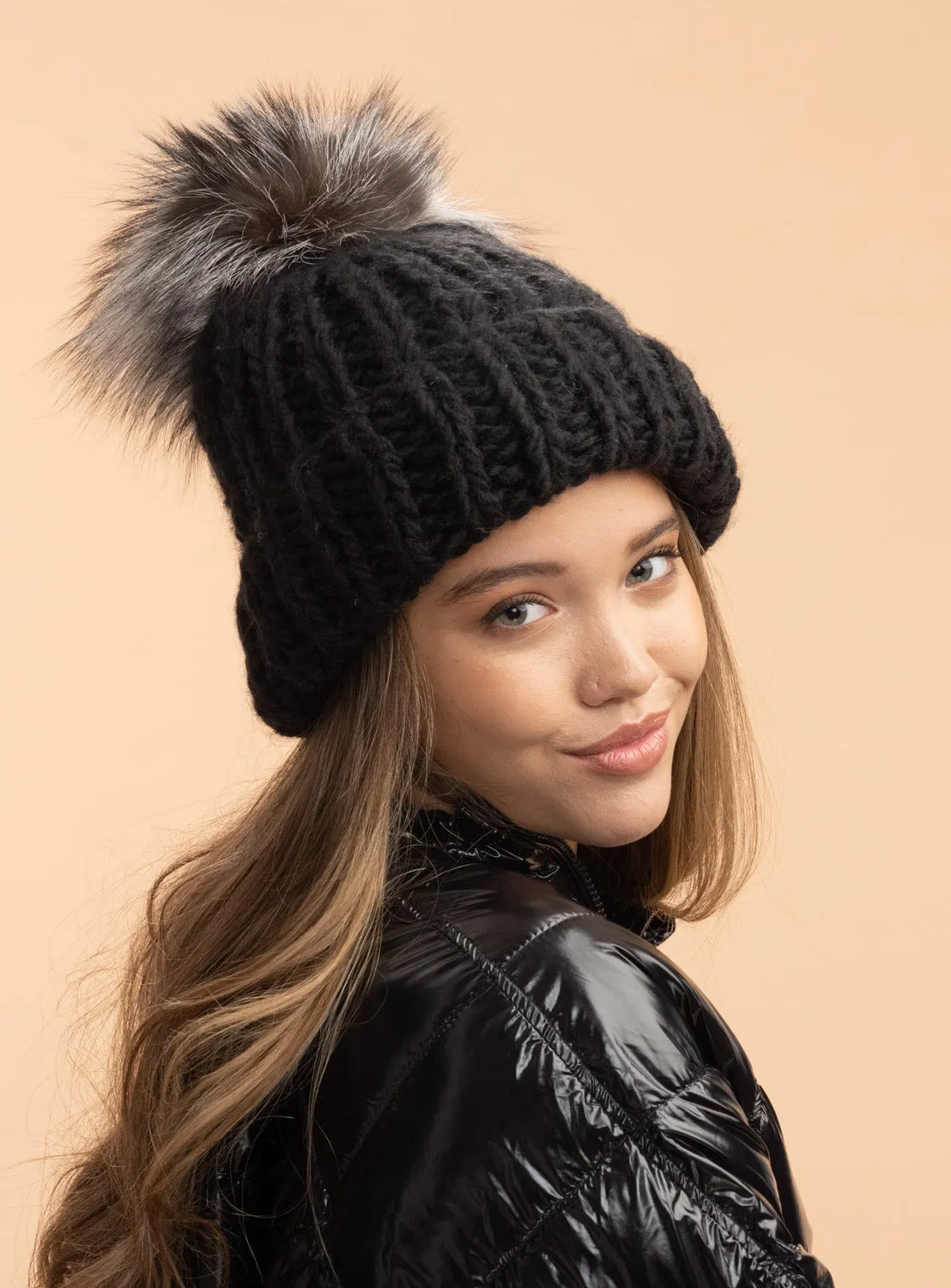 Chunky Knit Fur
