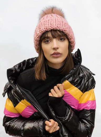 Chunky Knit Fur