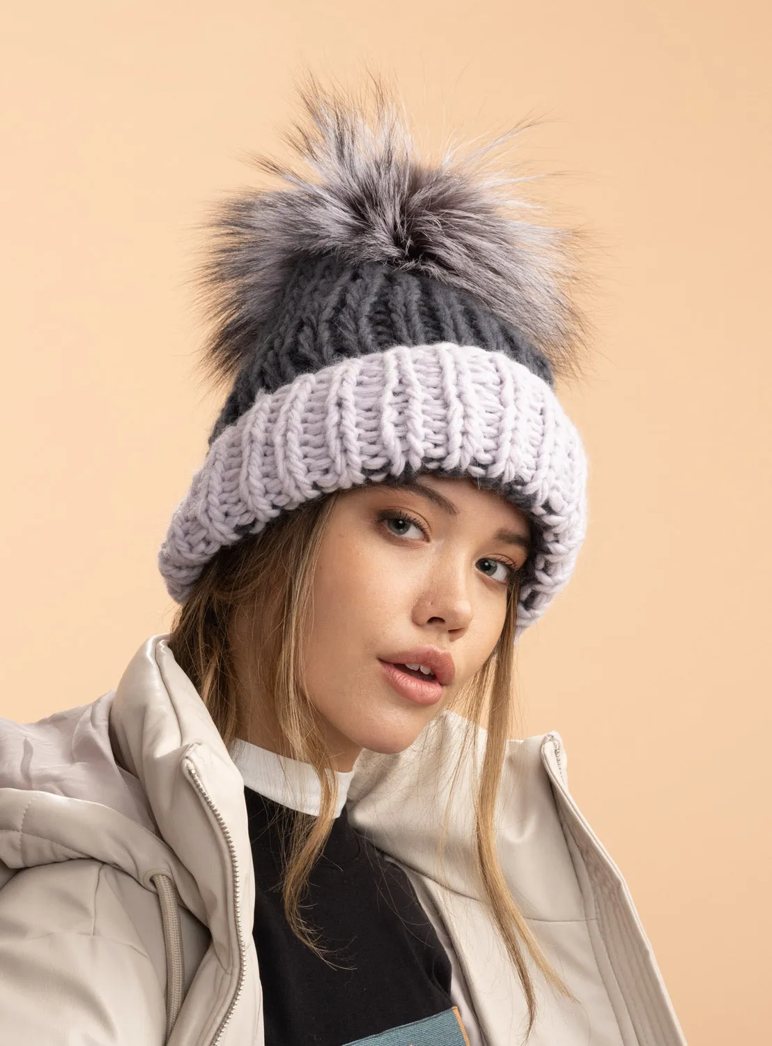 Chunky Knit Fur