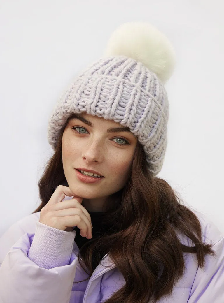 Chunky Knit Fur