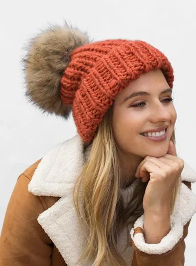 Chunky Knit Fur