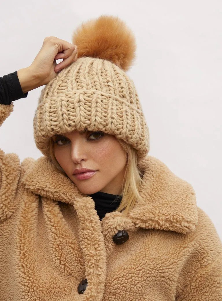 Chunky Knit Fur