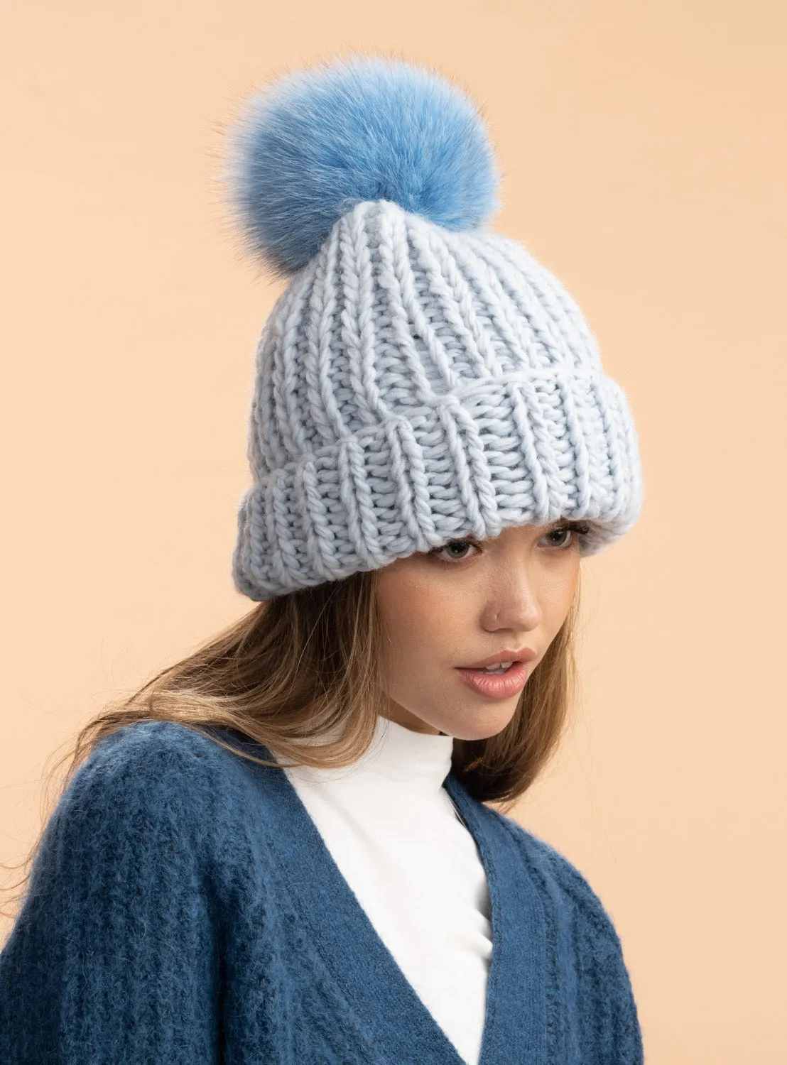 Chunky Knit Fur