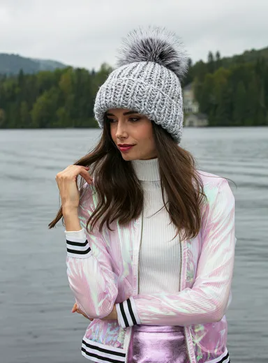 Chunky Knit Fur