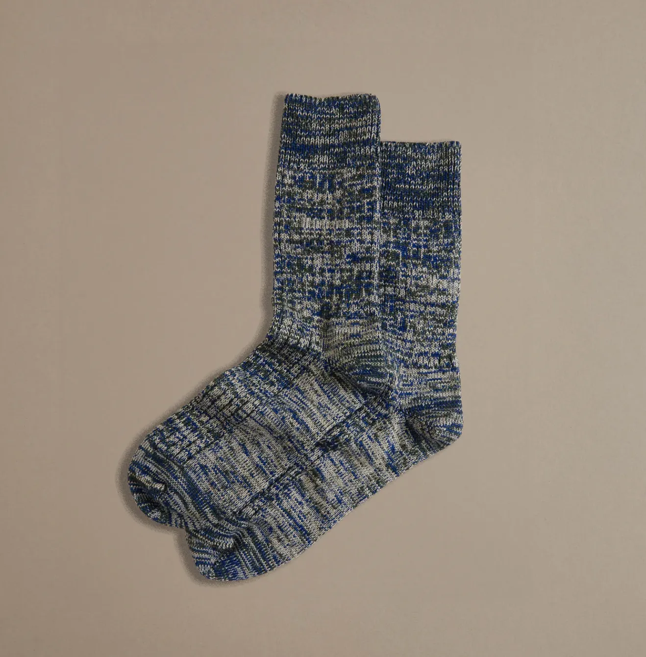 Chunky Marbled Wool Socks