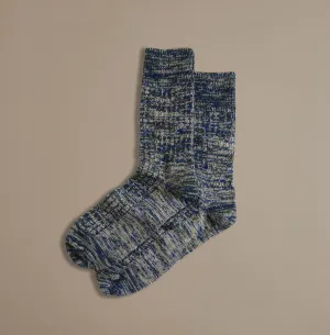 Chunky Marbled Wool Socks
