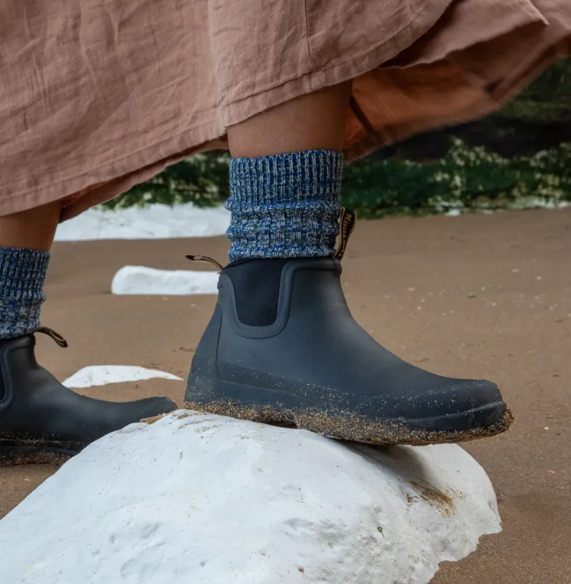 Chunky Marbled Wool Socks