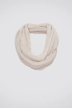 Circle Scarf - Cream
