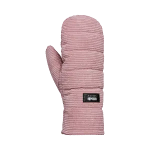 Corduroy Insulated Mittens - Women