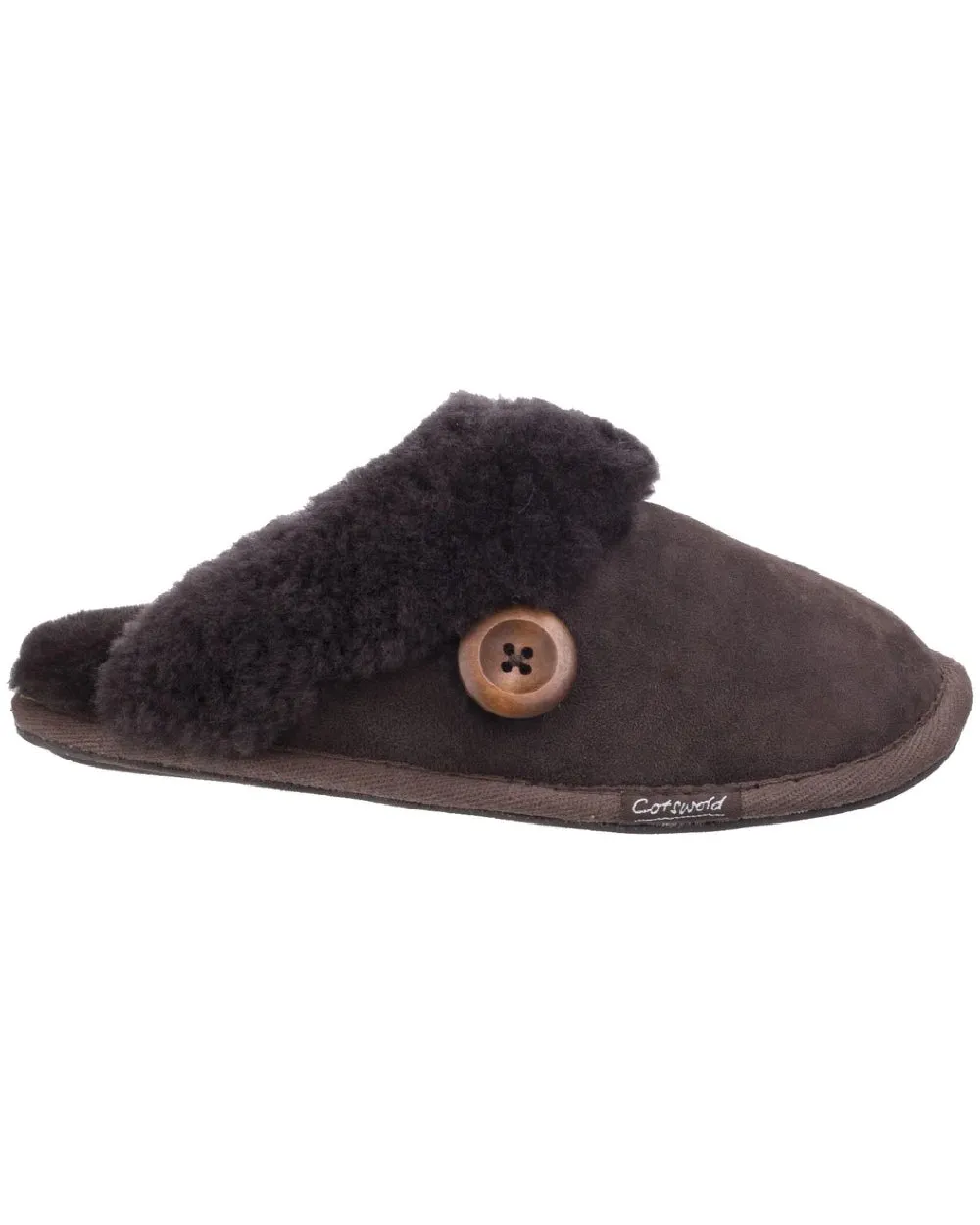 Cotswold Womens Lechlade Sheepskin Mule Slippers