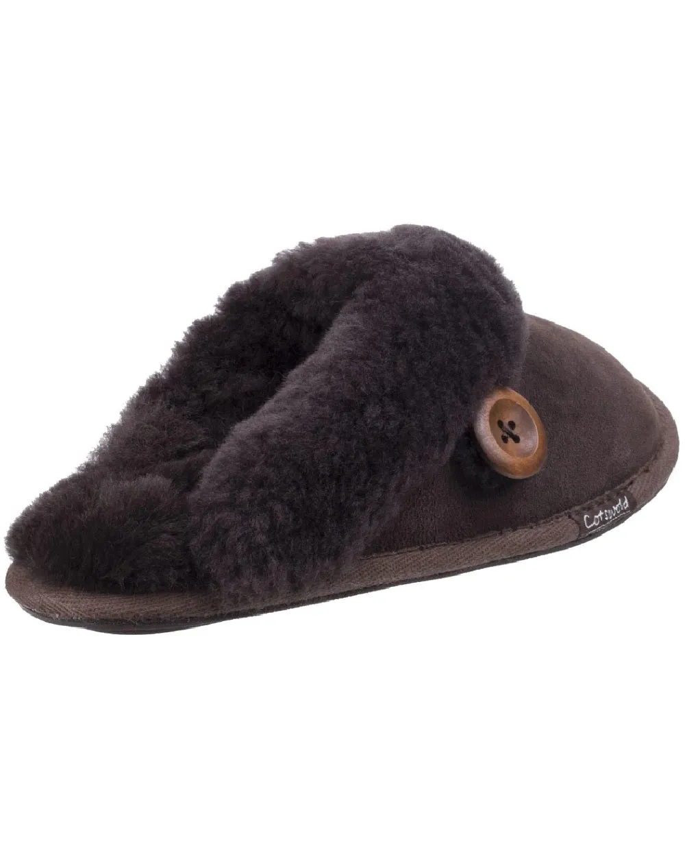 Cotswold Womens Lechlade Sheepskin Mule Slippers