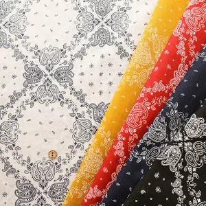 Cotton Voile Print Fabric - Bandana