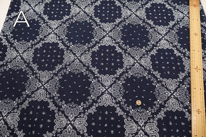 Cotton Voile Print Fabric - Bandana