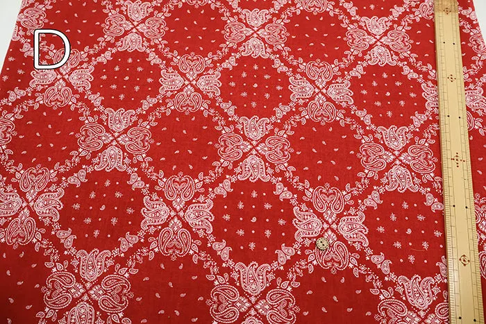 Cotton Voile Print Fabric - Bandana