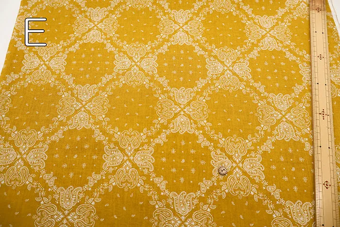 Cotton Voile Print Fabric - Bandana