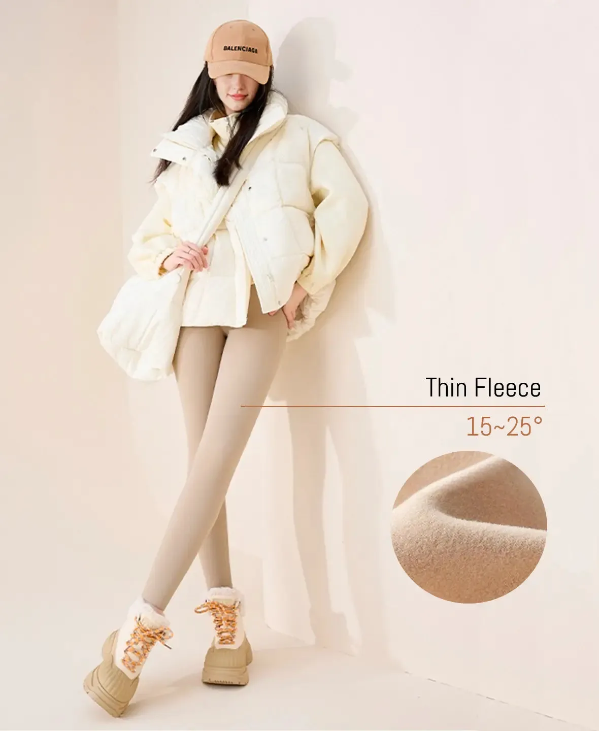 Cozy Fleece Thermal Leggings
