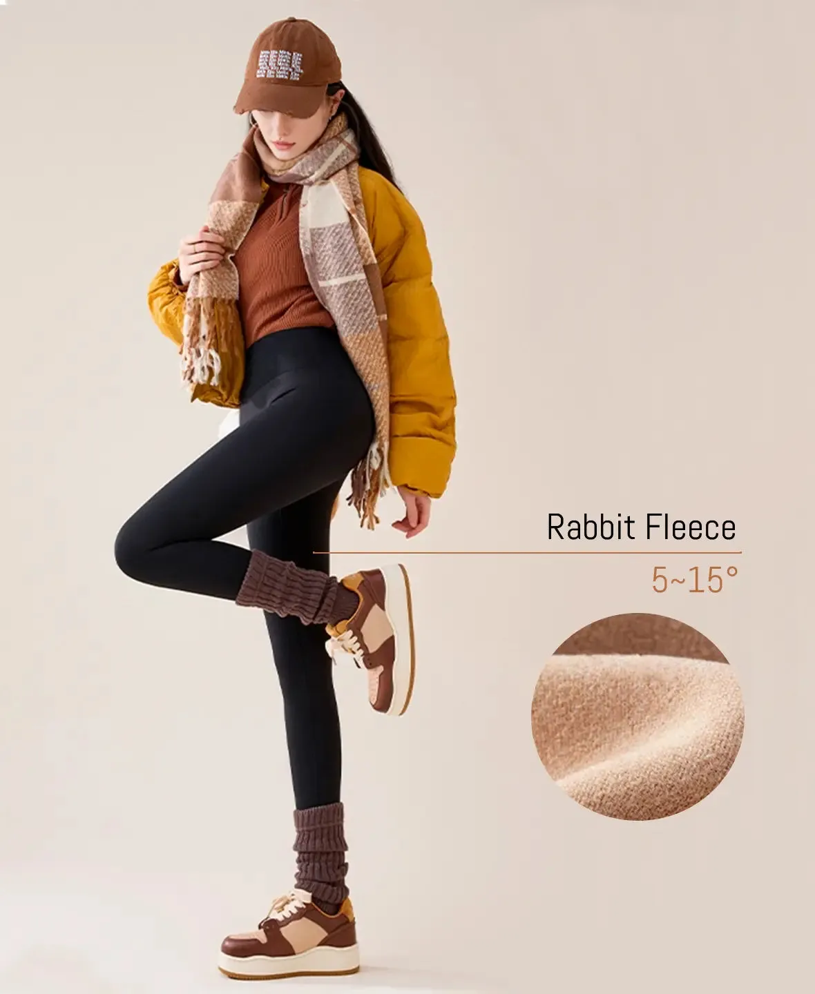 Cozy Fleece Thermal Leggings