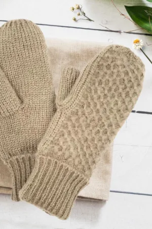 Crochet Weave Mittens