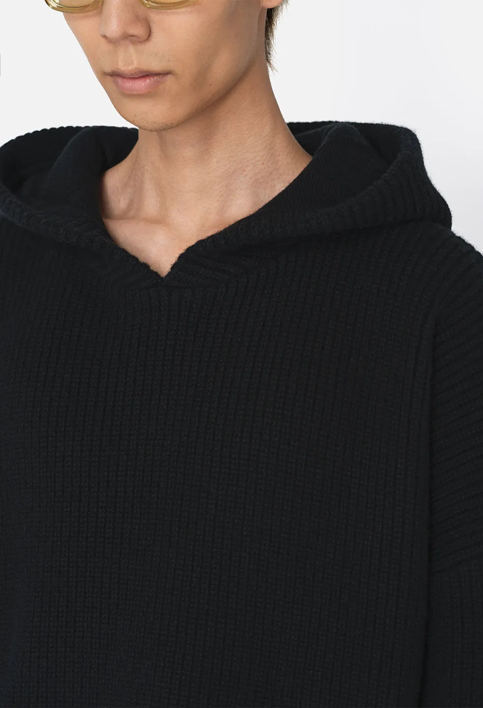 Dakota Knit Poncho / Black