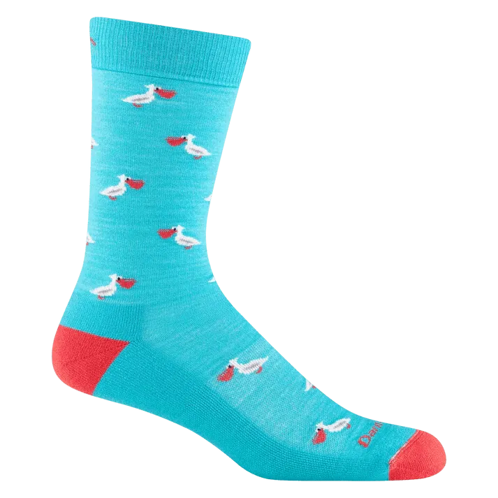 Darn Tough Mens Pelican Crew Lightweight Lifestyle Socks - Clearance