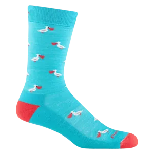 Darn Tough Mens Pelican Crew Lightweight Lifestyle Socks - Clearance