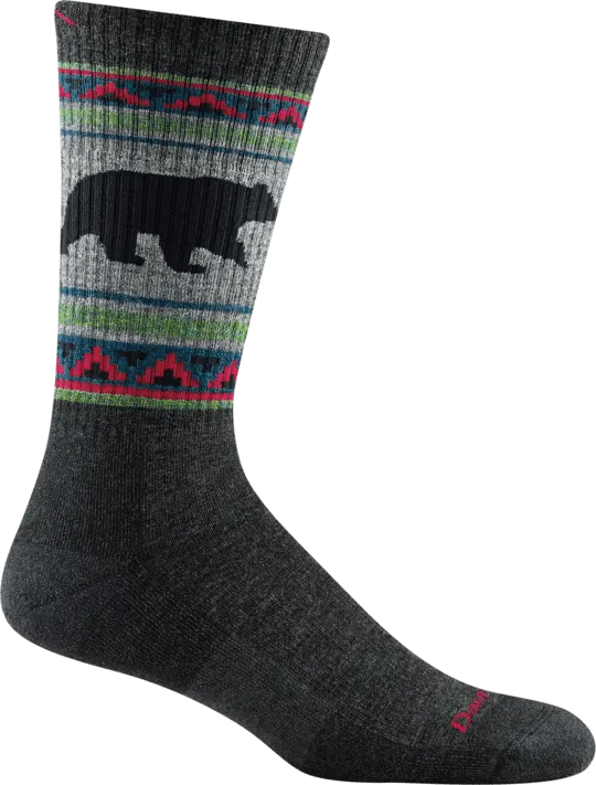 Darn Tough Men's Vangrizzle Boot Sock Midweight With Cushion