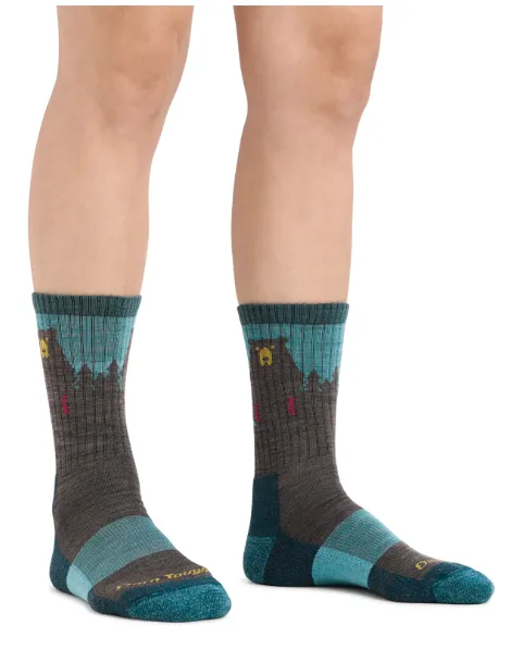 Darn Tough Women's Bear Town Micro Crew Cushion Socks