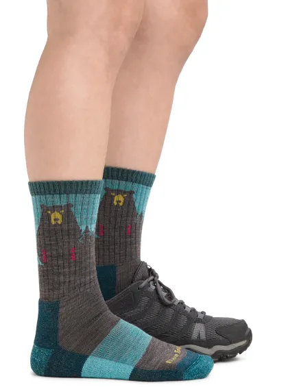Darn Tough Women's Bear Town Micro Crew Cushion Socks