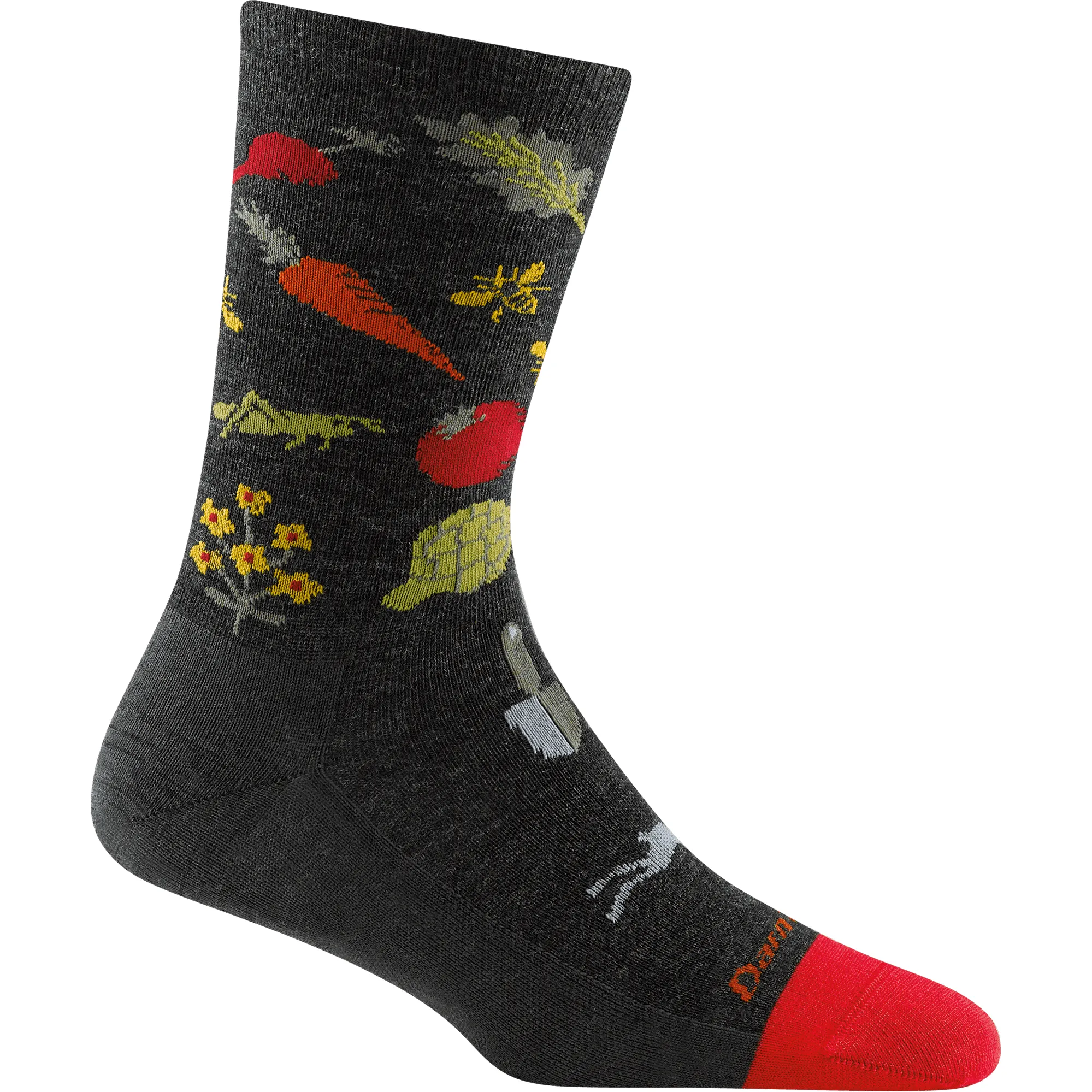 Darn Tough Womens Farmers Market Crew Lightweight Lifestyle Socks