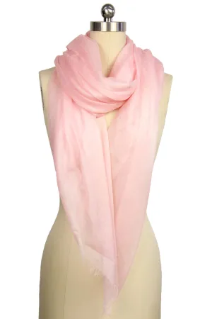 Delicate Solid Cashmere Scarf