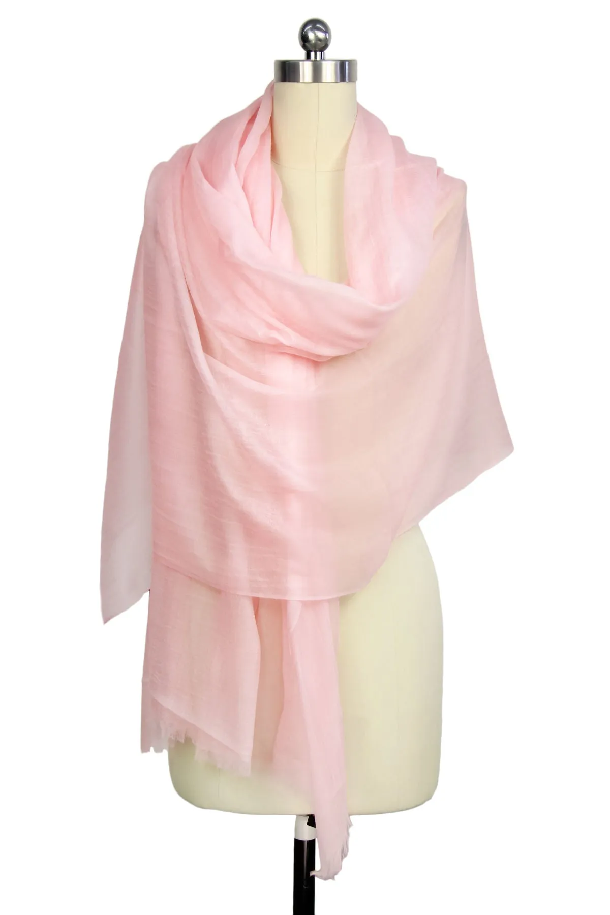 Delicate Solid Cashmere Scarf