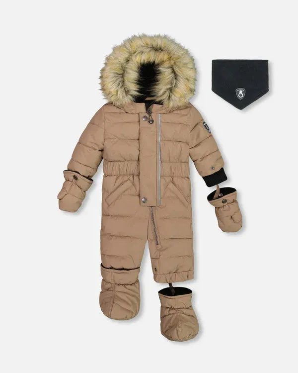 deux par deux Baby One Piece Snowsuit
