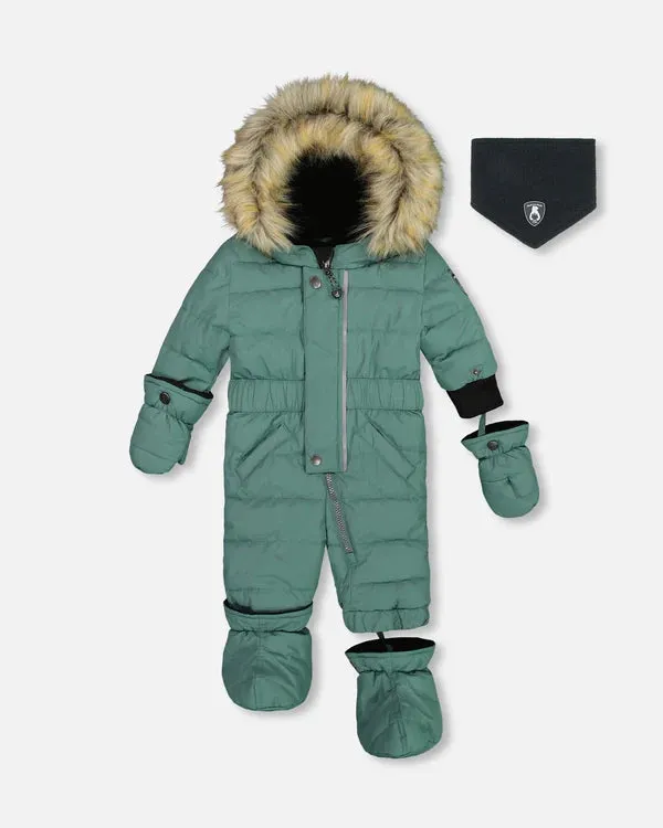 deux par deux Baby One Piece Snowsuit
