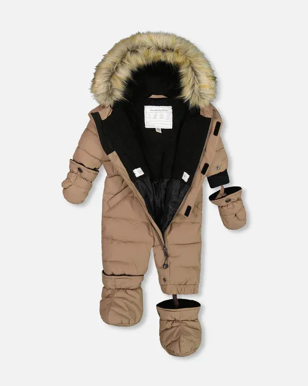 deux par deux Baby One Piece Snowsuit
