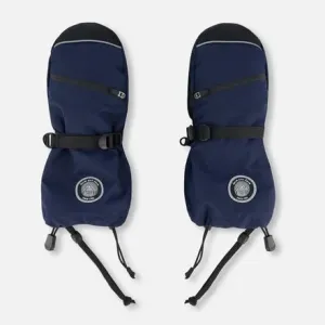 Deux par Deux - Technical Mittens Navy