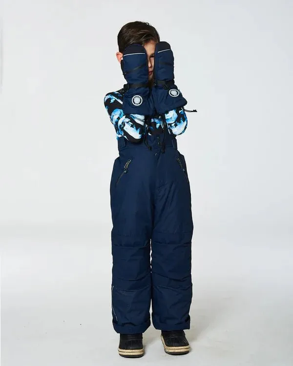 Deux par Deux - Technical Mittens Navy