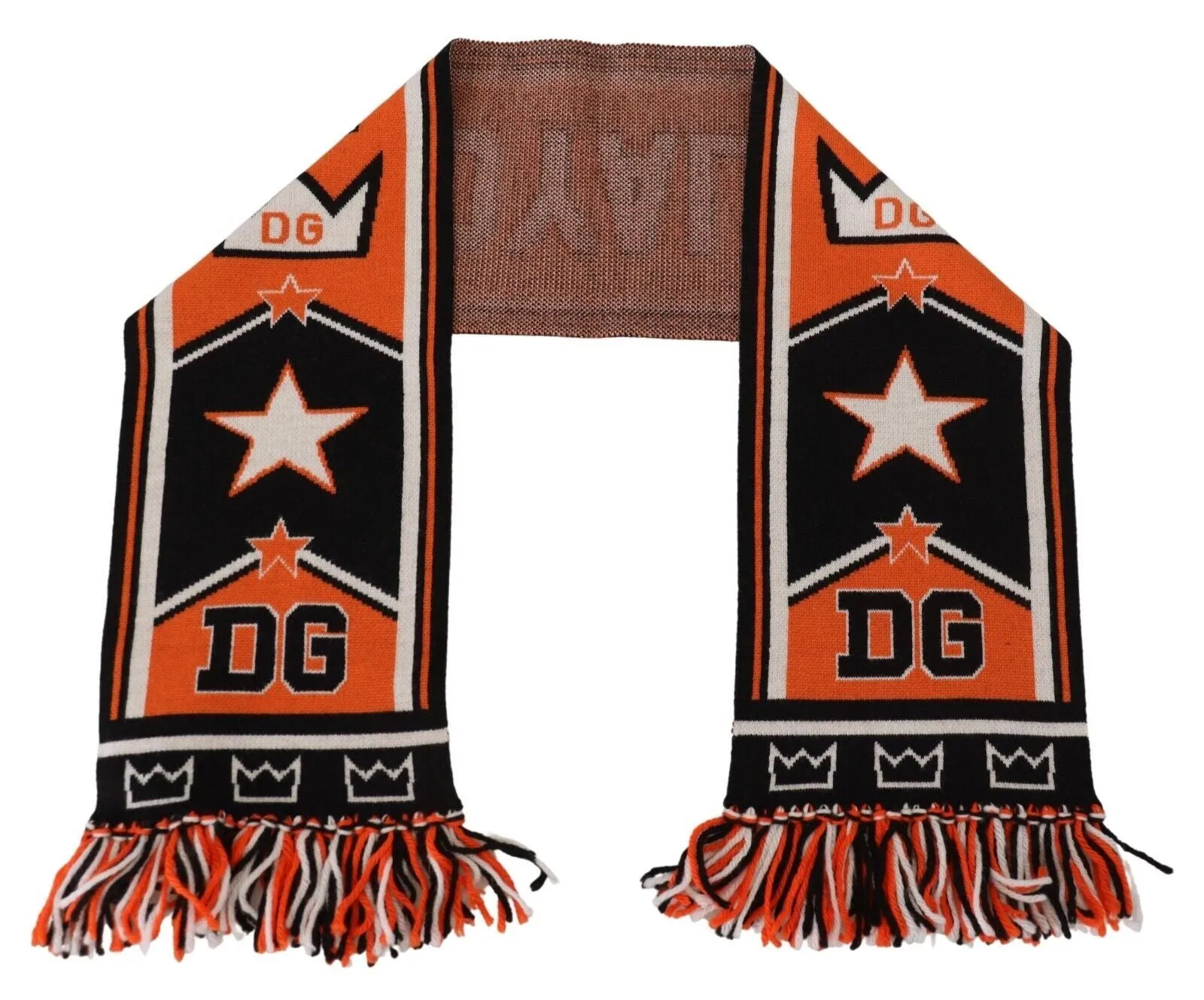 Dolce & Gabbana Elegant Multicolor Wool-Cashmere Men'S Scarf