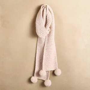 Double Pom Scarf