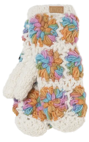 Dreamer Mittens - White