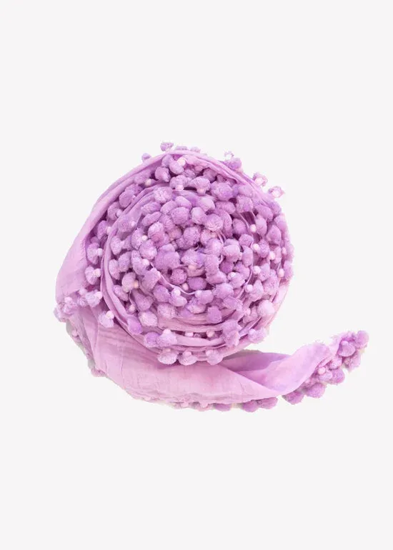 DUPATTA PLAIN SHAWL - IRIS