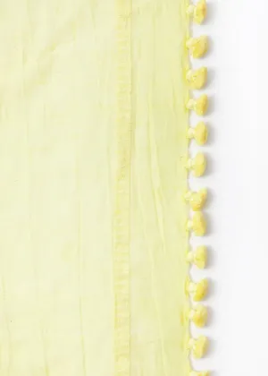 Dupatta Plain Shawl, Leek